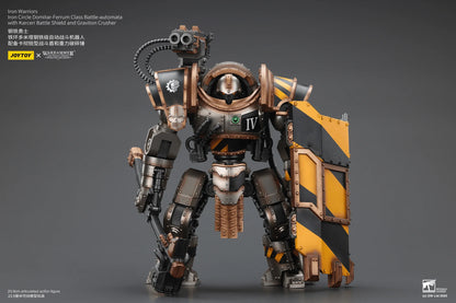 Iron Warriors Iron Circle Domitar-Ferrum Class Battle-automata with Karceri Battle Shield and Graviton Crusher