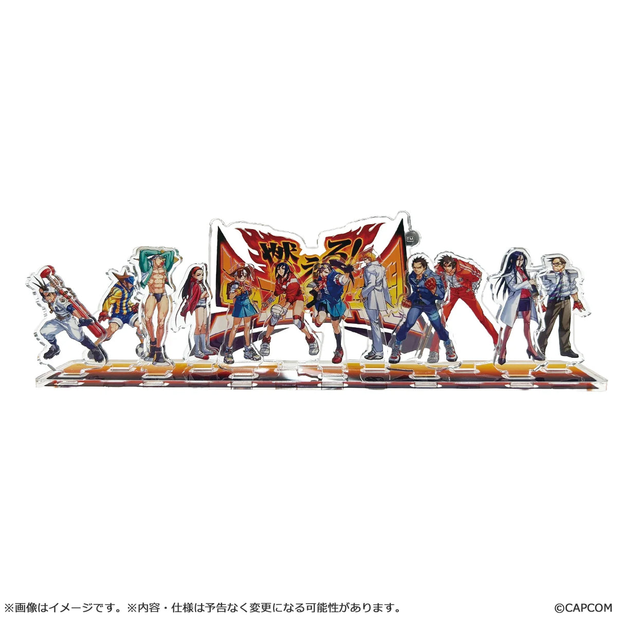 Capcom Project Justice Character Acrylic Stand A