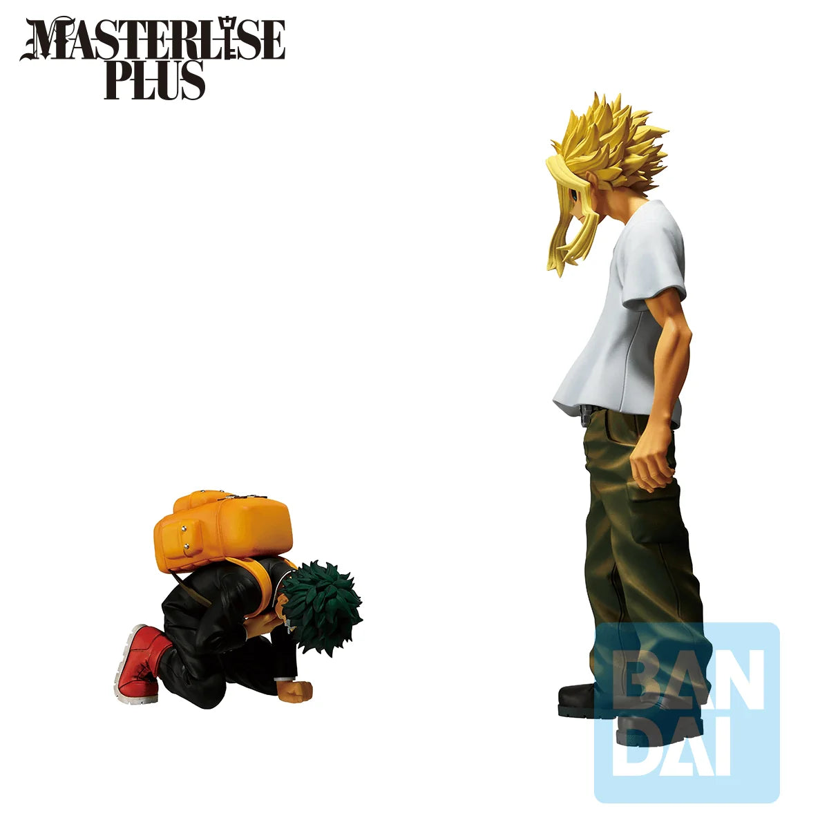 Bandai Spirits Ichibansho Izuku Midoriya & All Might Statue