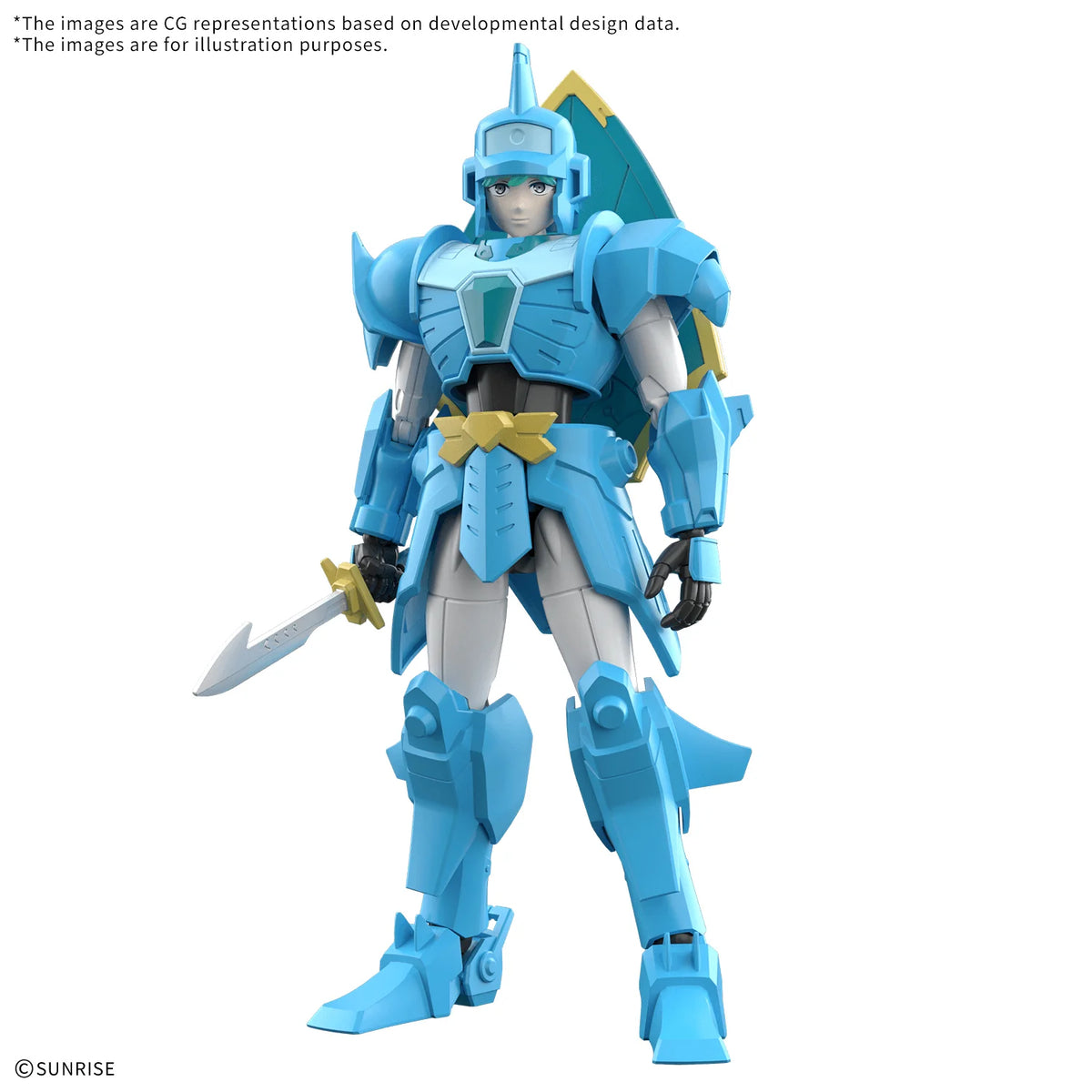 Bandai 30MF Musashi of the Water Samurai Troopers Model Kit
