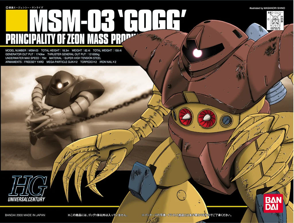 HGUC 1/144 #08 Gogg-4573102568311
