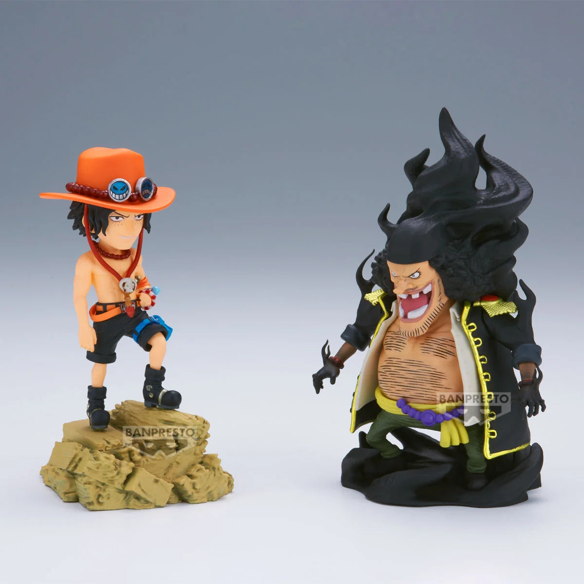 Bandai Spirits Banpresto One Piece Ace vs Blackbeard Collectible Figure Set