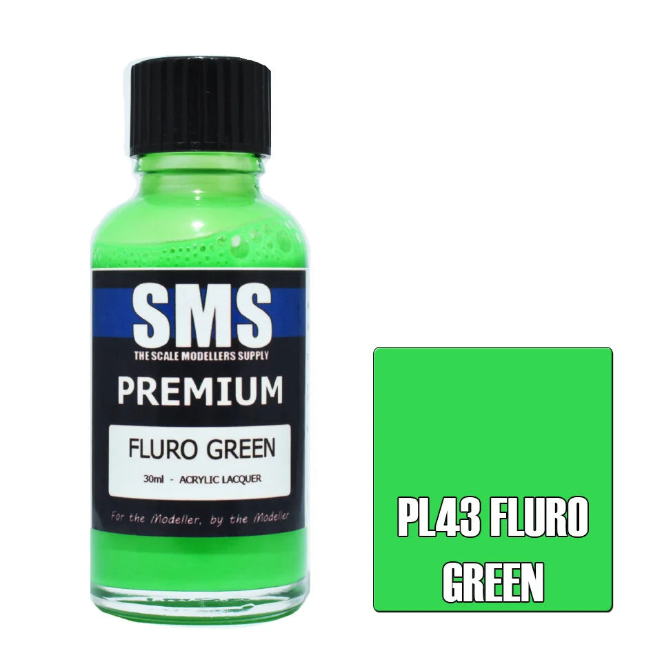 Premium FLURO GREEN 30ml (Box of 6)