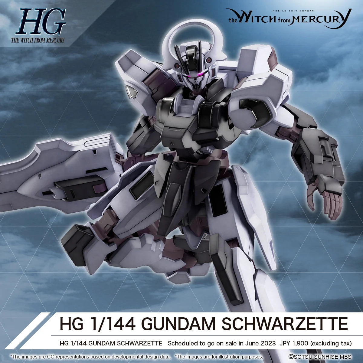 HG 1/144 GUNDAM SCHWARZETTE-4573102650245