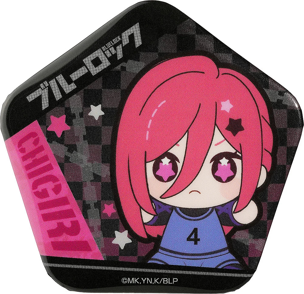 HUGGY Series Pinback Button Chigiri Hyoma