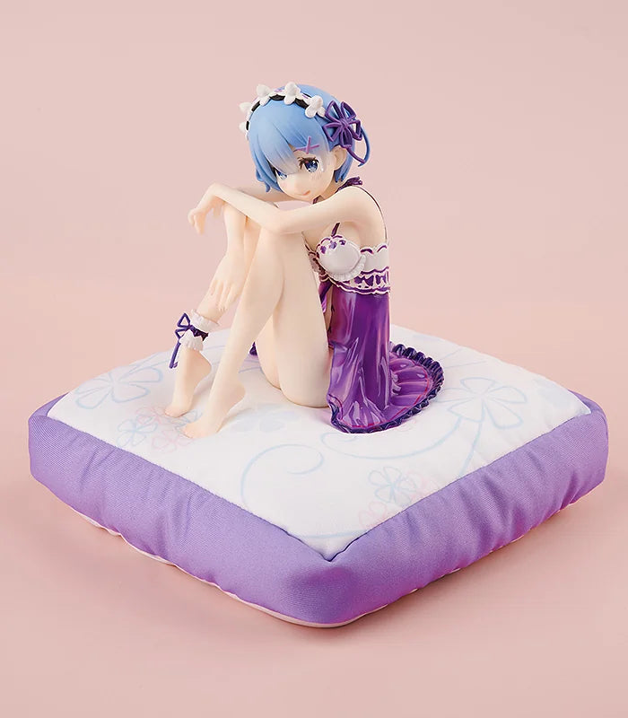 KADOKAWA Rem Birthday Purple Lingerie Scale Figure