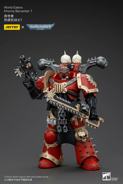 JOYTOY Warhammer 40K World Eaters Khorne Berzerker 7 Action Figure