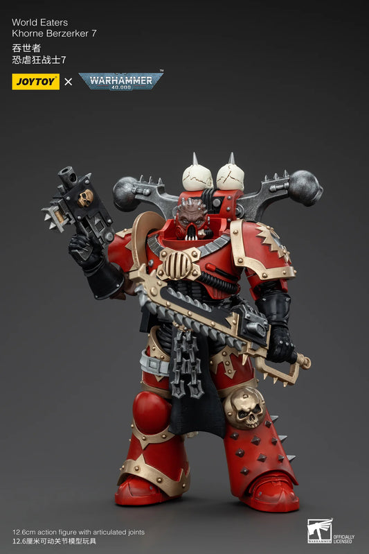 JOYTOY Warhammer 40K World Eaters Khorne Berzerker 7 Action Figure