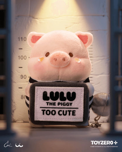 LuLu the Piggy LuLuLand - Too Cute to Jail Prisoner Lu Plush Keychain (Box of 2)