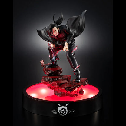MegaHouse G.E.M. Fullmetal Alchemist Greed (Ling Yao) Scale Figure with LED Base Stand
