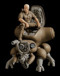 Max Factory PLAMAX 1/20 Batou with Fuchikoma Plastic Model Kit