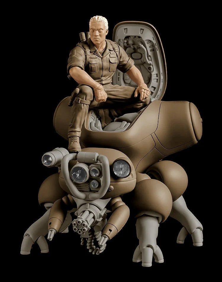 Max Factory PLAMAX 1/20 Batou with Fuchikoma Plastic Model Kit