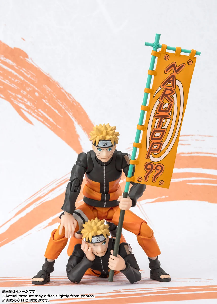 S.H. Figuarts Naruto Uzumaki Narutop99 Edition Action Figure