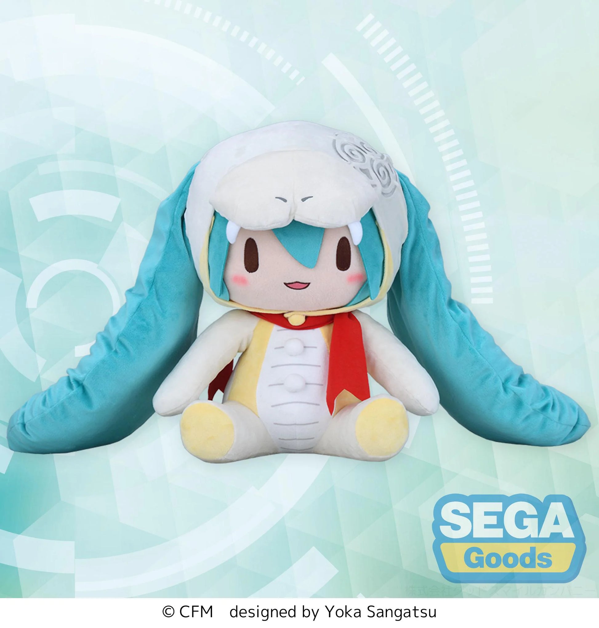 fuwa petit Hatsune Miku Snake 2024 Plush (LL)