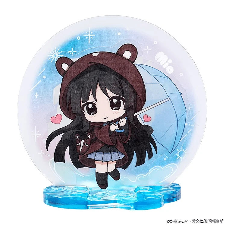 K-ON! Fluffy Rain Series Acrylic Stand Mio Akiyama