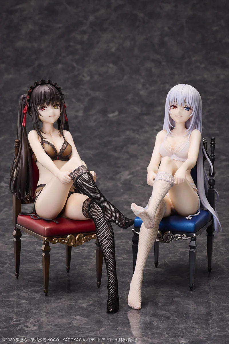 Design COCO Kurumi Tokisaki & White Queen 1/7 Scale Figure Set