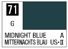 Mr. Color 71 - Midnight Blue (Semi-Gloss/Primary) (Box of 6)