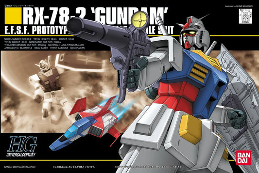 HGUC 1/144 #21 RX-78-2 Gundam