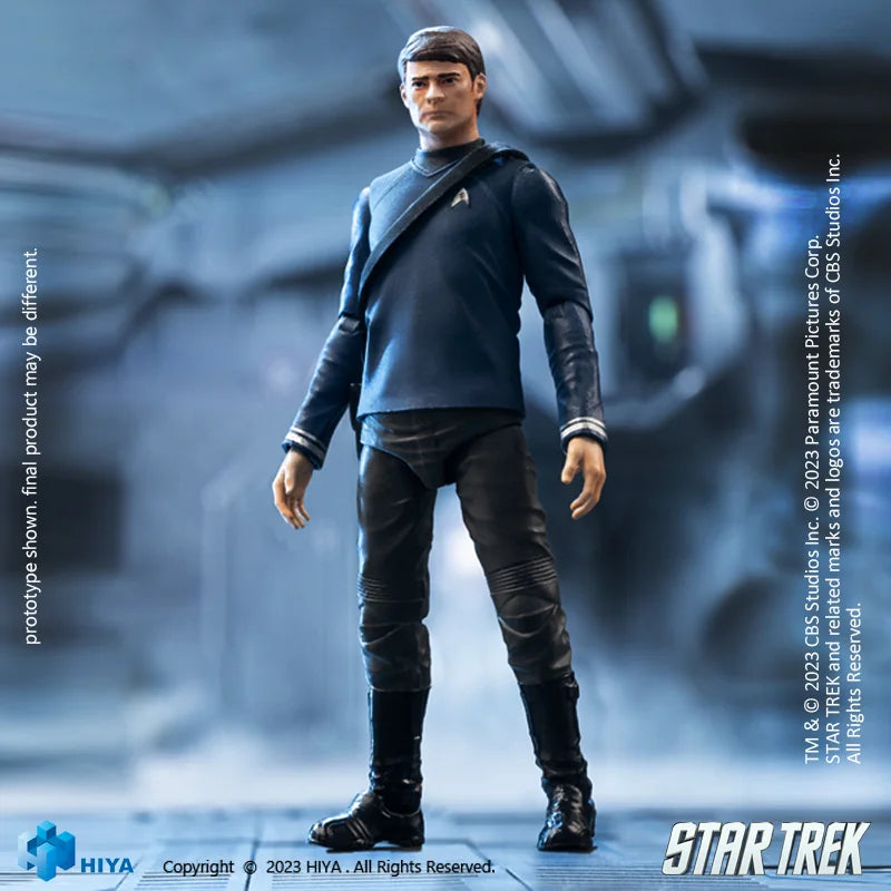 HIYA TOYS Exquisite Mini Series 1/18 Scale Star Trek 2009 McCoy Action Figure