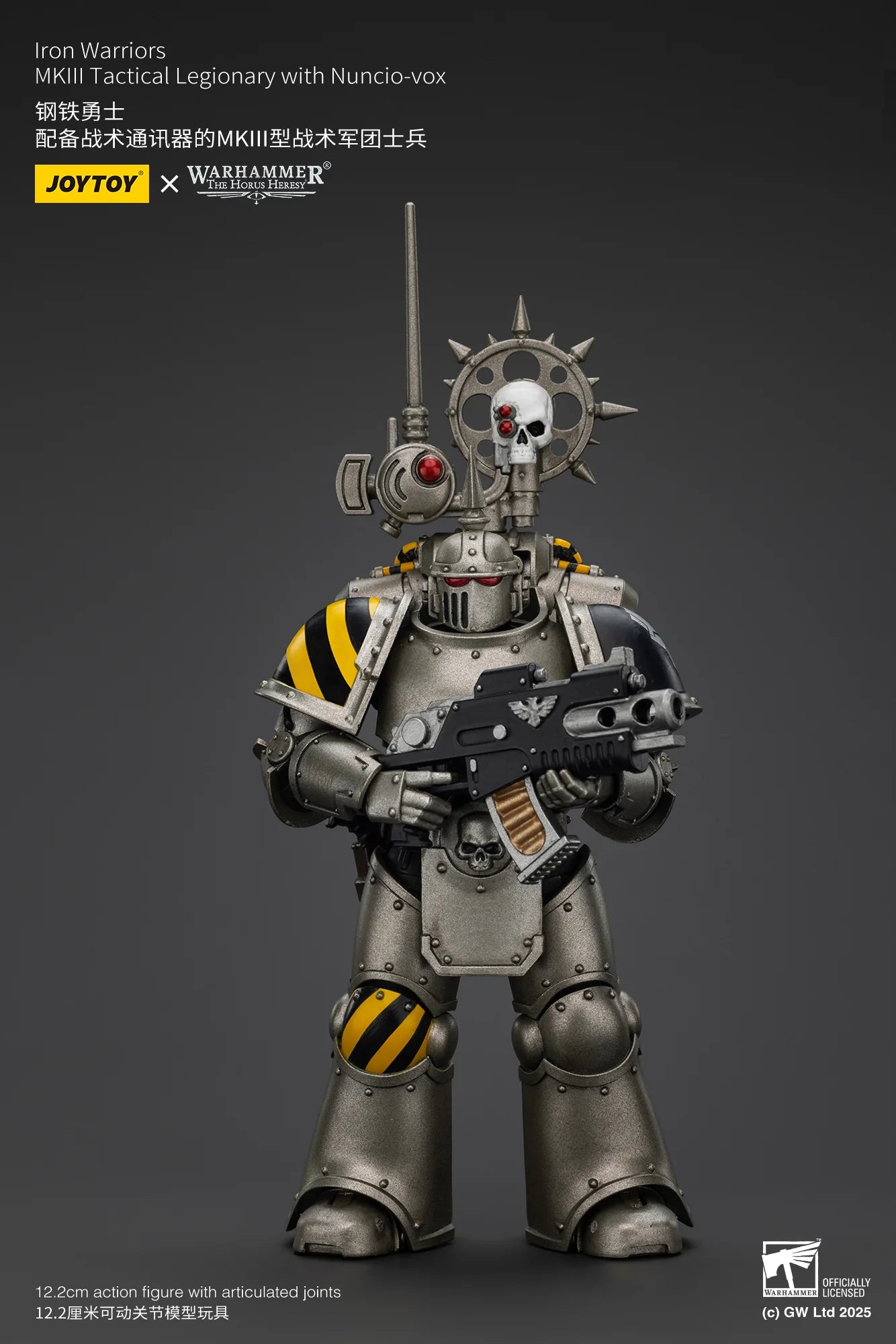 lron Warriors MKlIl Tactical Legionary with Nuncio-vox