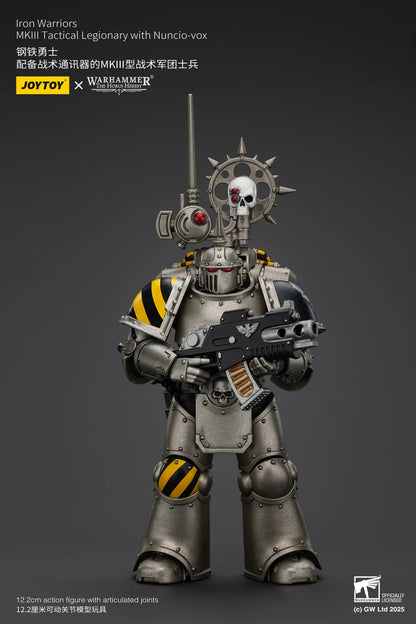 lron Warriors MKlIl Tactical Legionary with Nuncio-vox
