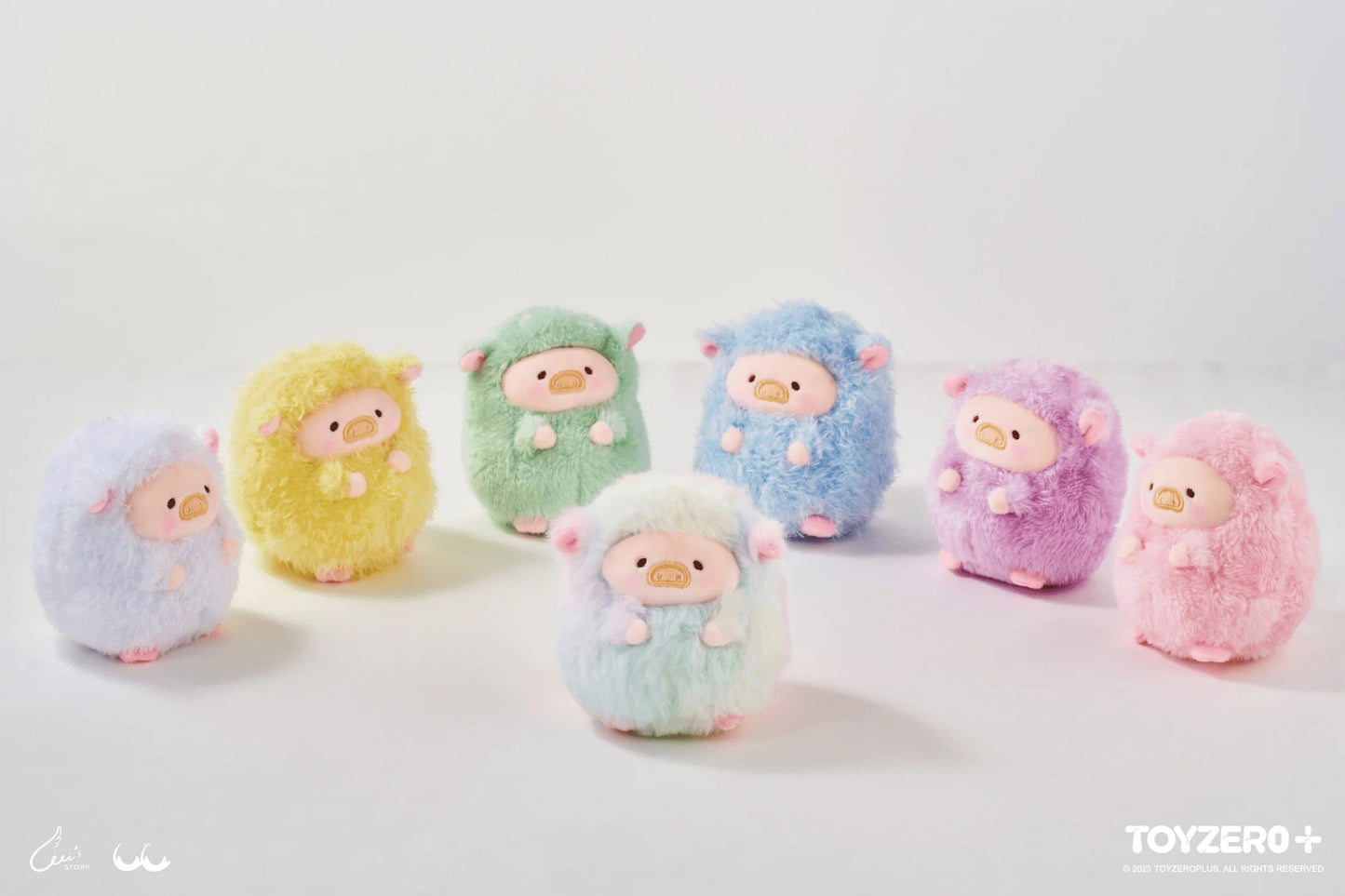 LuLu the Piggy - LuLu Rainbow Sheep Plush Blindbox (Box of 6)