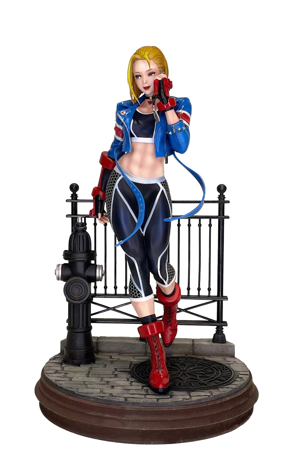 Capcom Street Fighter 6 Cammy Figure Builder Creator's Model Painted PVC Figure