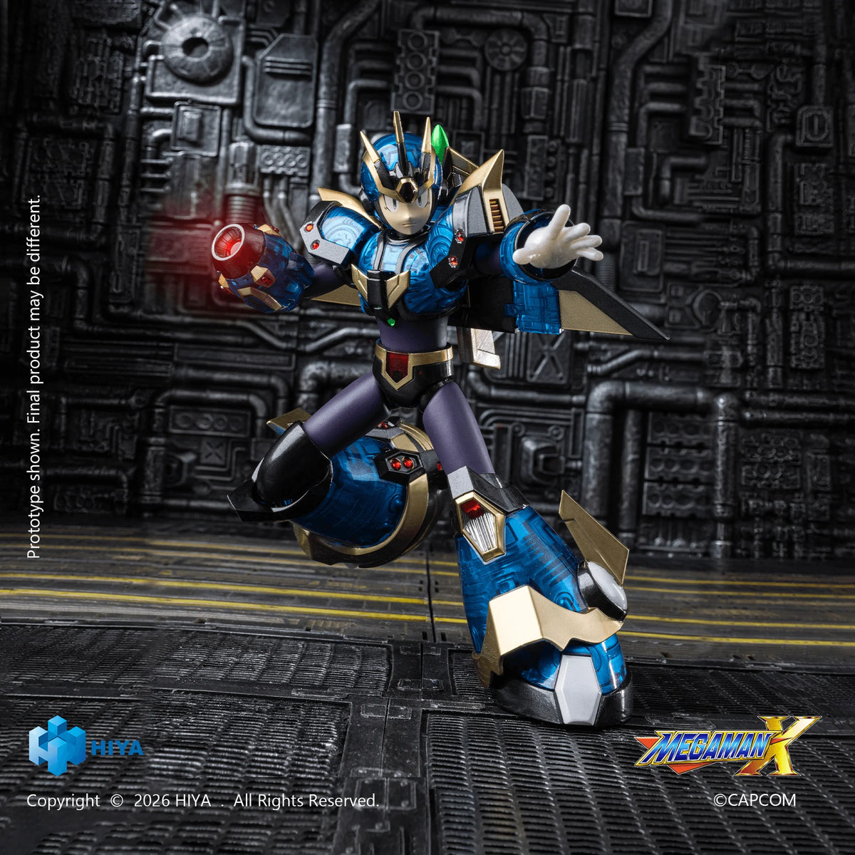None Scale 6.1 Inch Mega Man X series X Ultimate Armor Version Action Figure