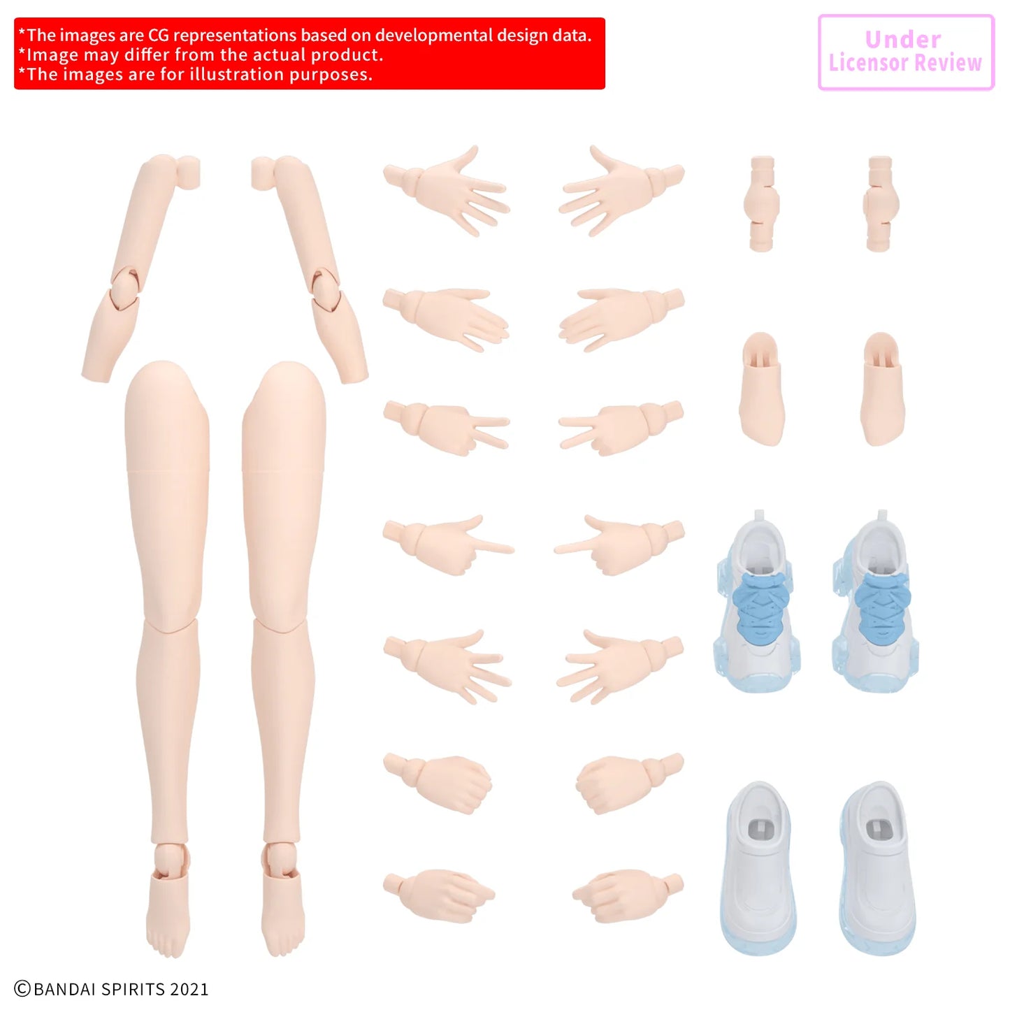 30MS OPTION BODY PARTS ARM PARTS & LEG PARTS S ［COLOR A］