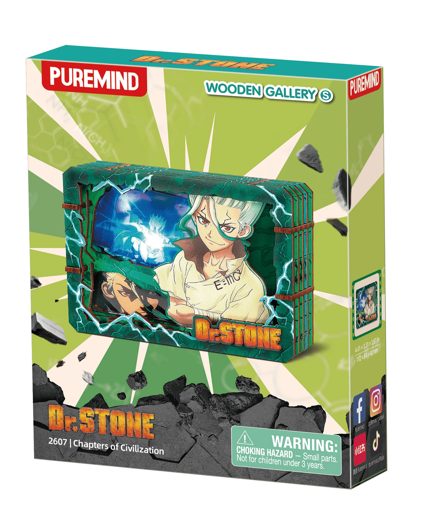 Dr.STONE - Chapters of Civilization - S (6 units/set) (Box of 6)