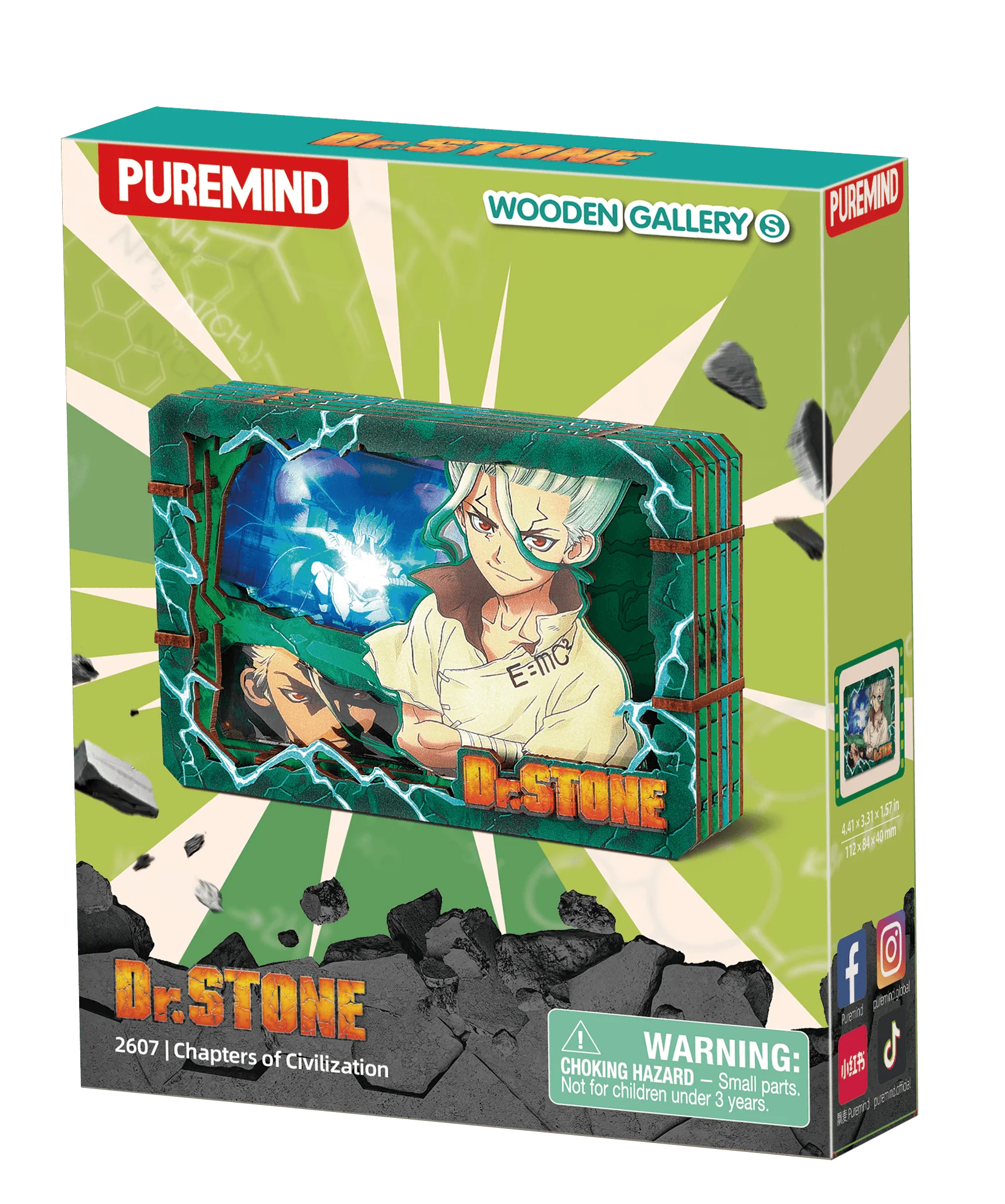 Dr.STONE - Chapters of Civilization - S (6 units/set) (Box of 6)
