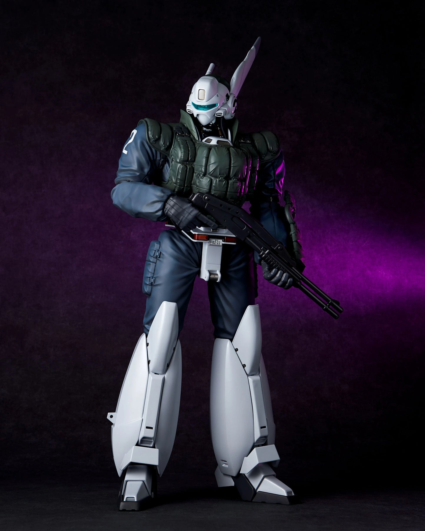 Kaiyodo Mega Sofvi Mobile Police Patlabor Ingram 2 Reactive Armor Unit Scale Figure