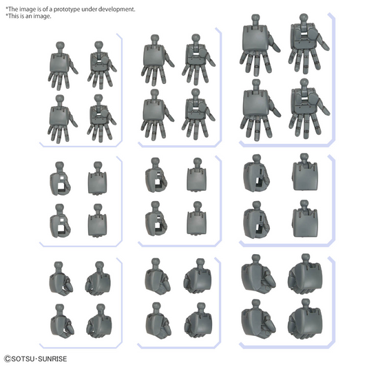 Option Parts Set Gunpla 04 (Build Hands Round)