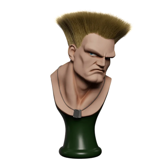 STREET FIGHTER 6 GUILE Soft Dusting Brush）