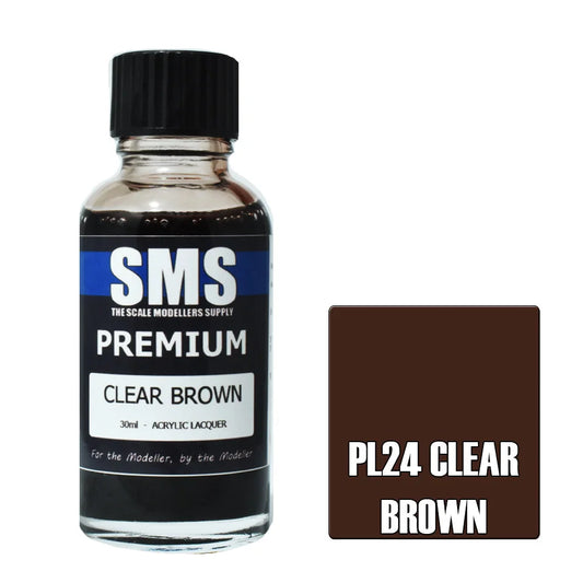 Premium CLEAR BROWN 30ml (Box of 6)