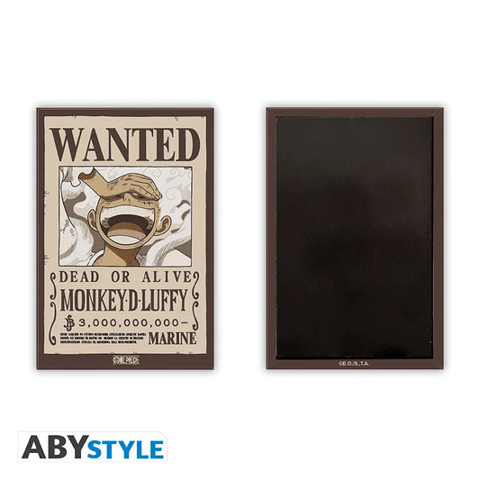 ONE PIECE - Standard Magnet - Wanted Luffy