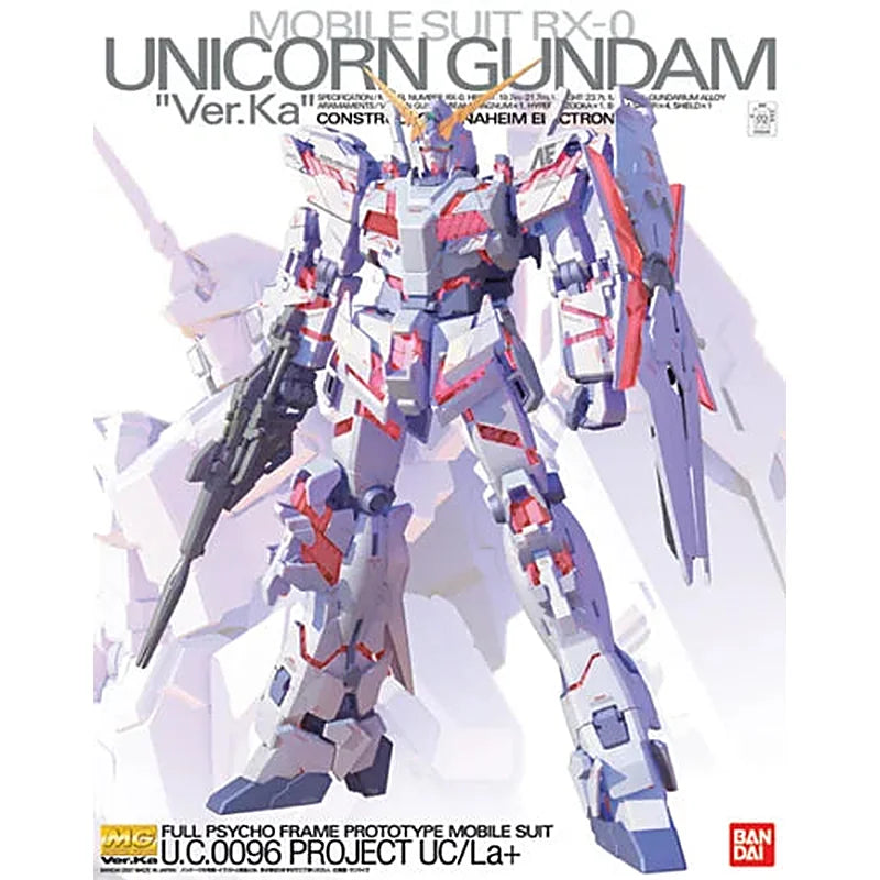 MG 1/100 Unicorn Gundam