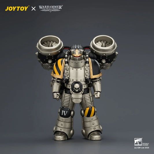 Iron Warriors MkII Assault Legionary2 with Bolt pistol & Heavy chain axe