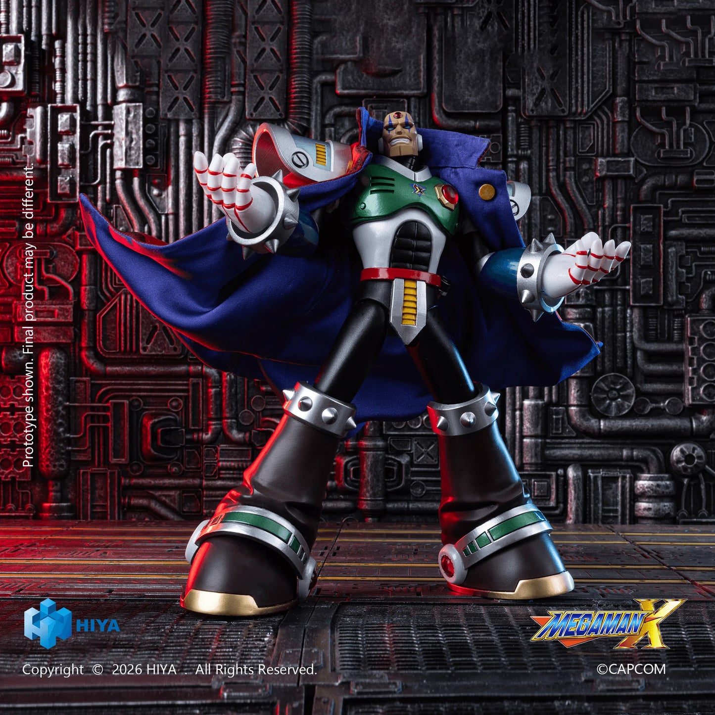 None Scale 7.1 Inch Mega Man X series Sigma Action Figure