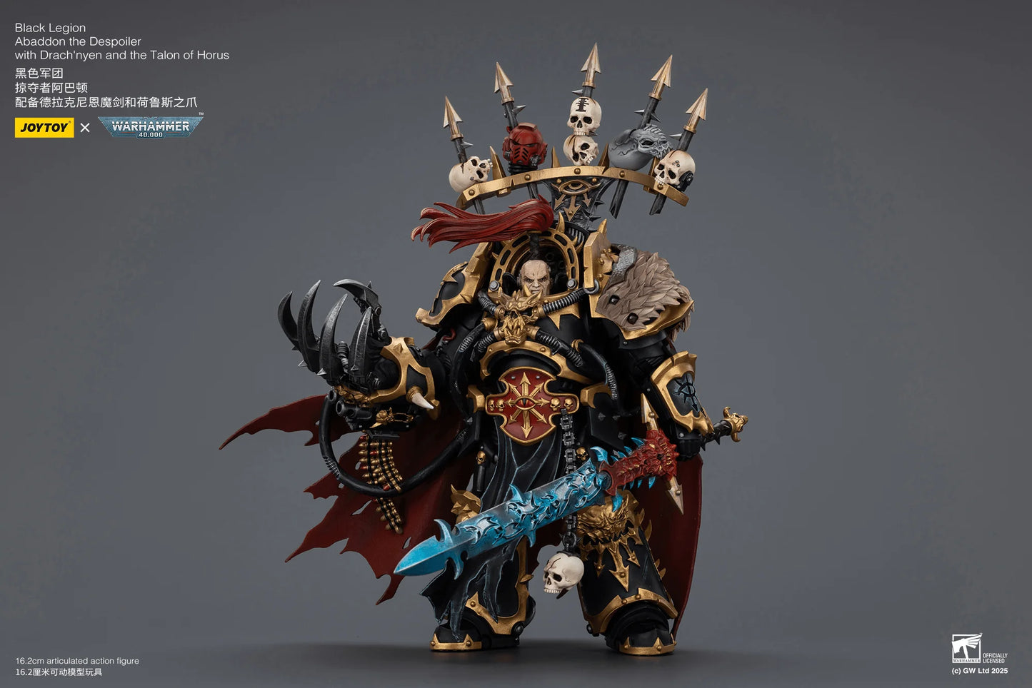 Black Legion Abaddon the Despoiler with Drach'nyen and the Talon of Horus