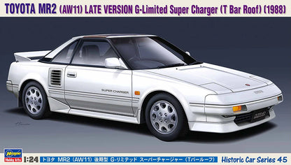 [HC45] 1:24 TOYOTA MR2 (AW11) LATE VERSION G-Limited Super Charger (T Bar Roof)