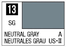 Mr Color Spray - S13 Neutral Gray (Semi-Gloss/Aircraft) (Box of 6)