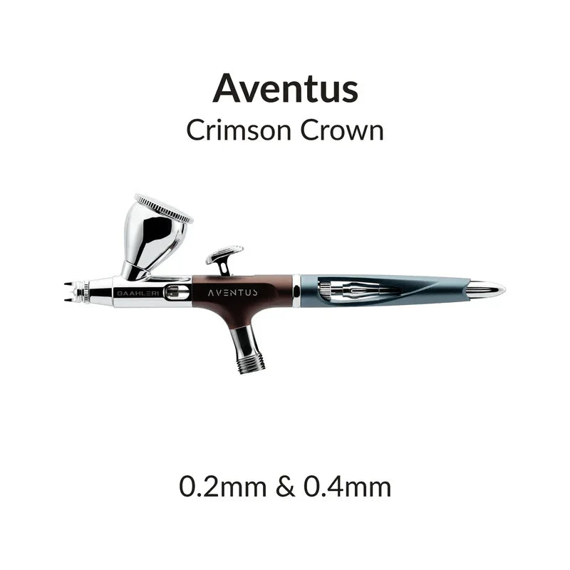 Gaahleri Aventus Crimson Crown Dual Needle Airbrush (0.2mm & 0.4mm)