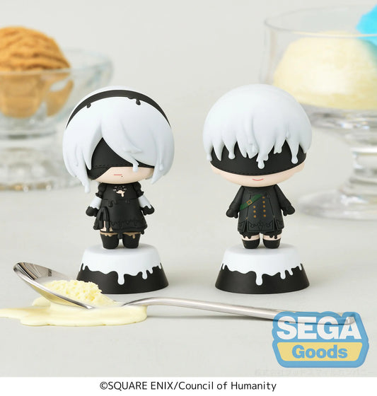 Tiny Melties TV Anime "NieR:Automata Ver1.1a" Mini Figure Vol.1 (EX) [Pack of 2: 2B(1pc) 9S(1pc)]