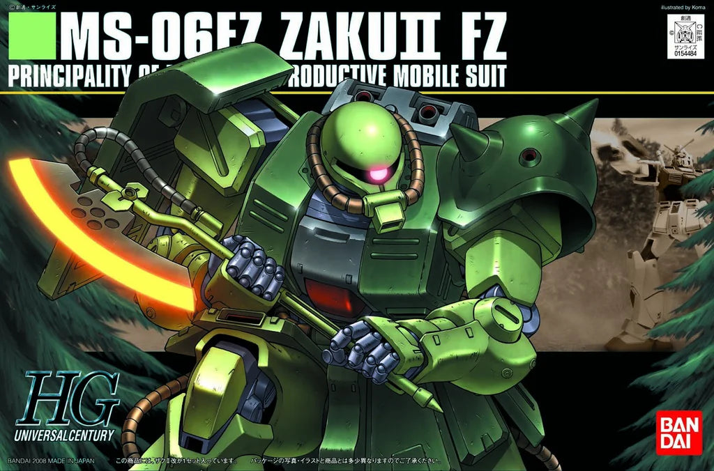 HGUC 1/144 Zaku II FZ Model Kit