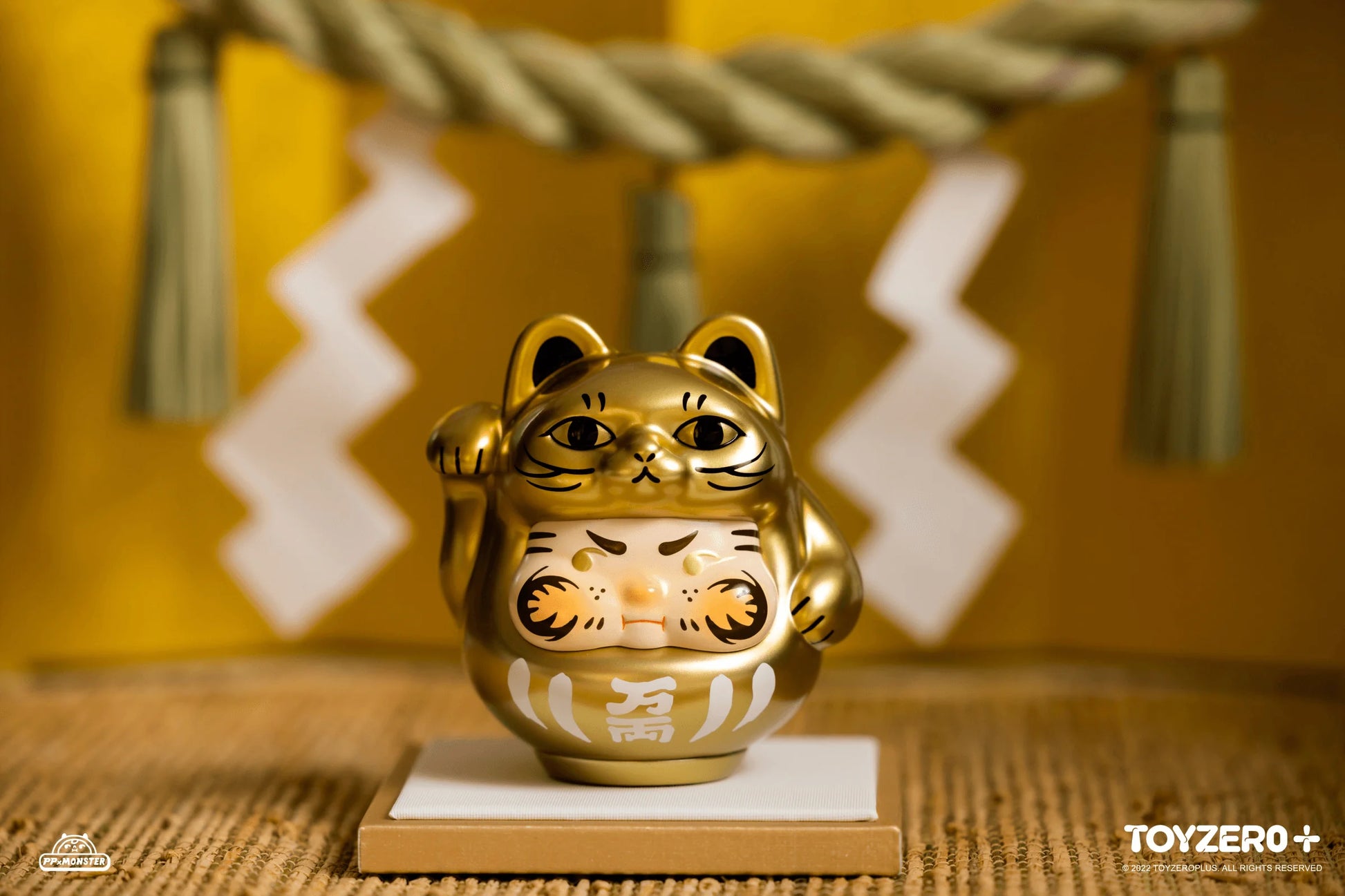 PP Lucky Cat Daruma (Golden cat edition)