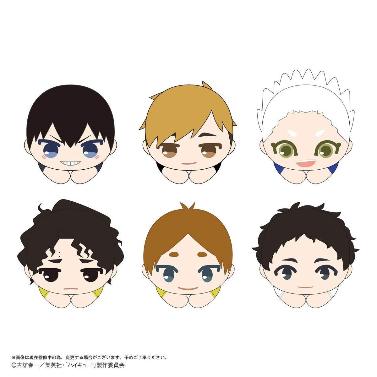 Haikyu!! HUG CHARACTER COLLECTION 10 (6pc per box)