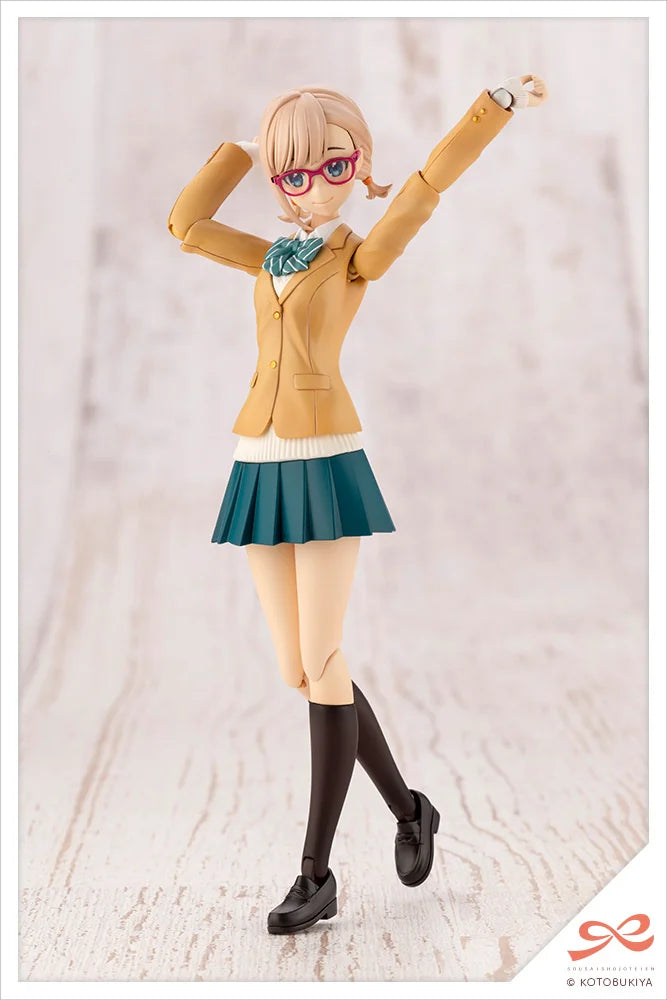 Kotobukiya Koyomi Takanashi Ryobu High School Winter Clothes Plastic Model Kit