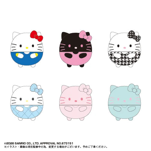 Sanrio Characters Fuwa Kororin 11 (Box of 6)