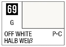 Mr Color Spray - S69 Off White (Gloss/Primary) (Box of 6)